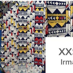 LuLaRoe Irma Size XXS - NWT